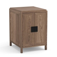 Тумба С 2 дверцами Ling единый размер каштановый AM.PM  фото, kupilegko.ru